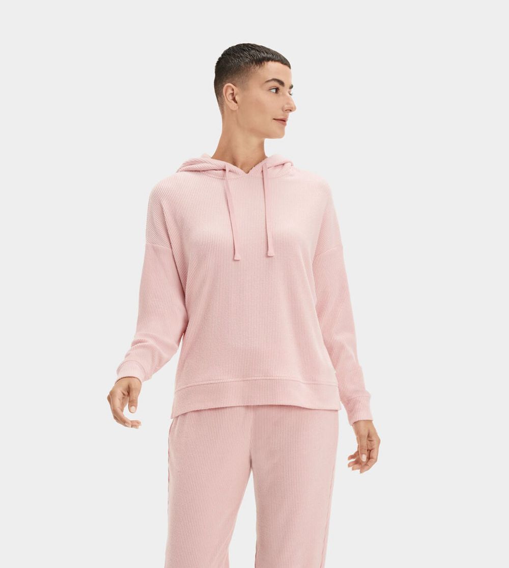 Ugg Hoodie Womens - Ugg Kyree Pink - 716IVYMQJ